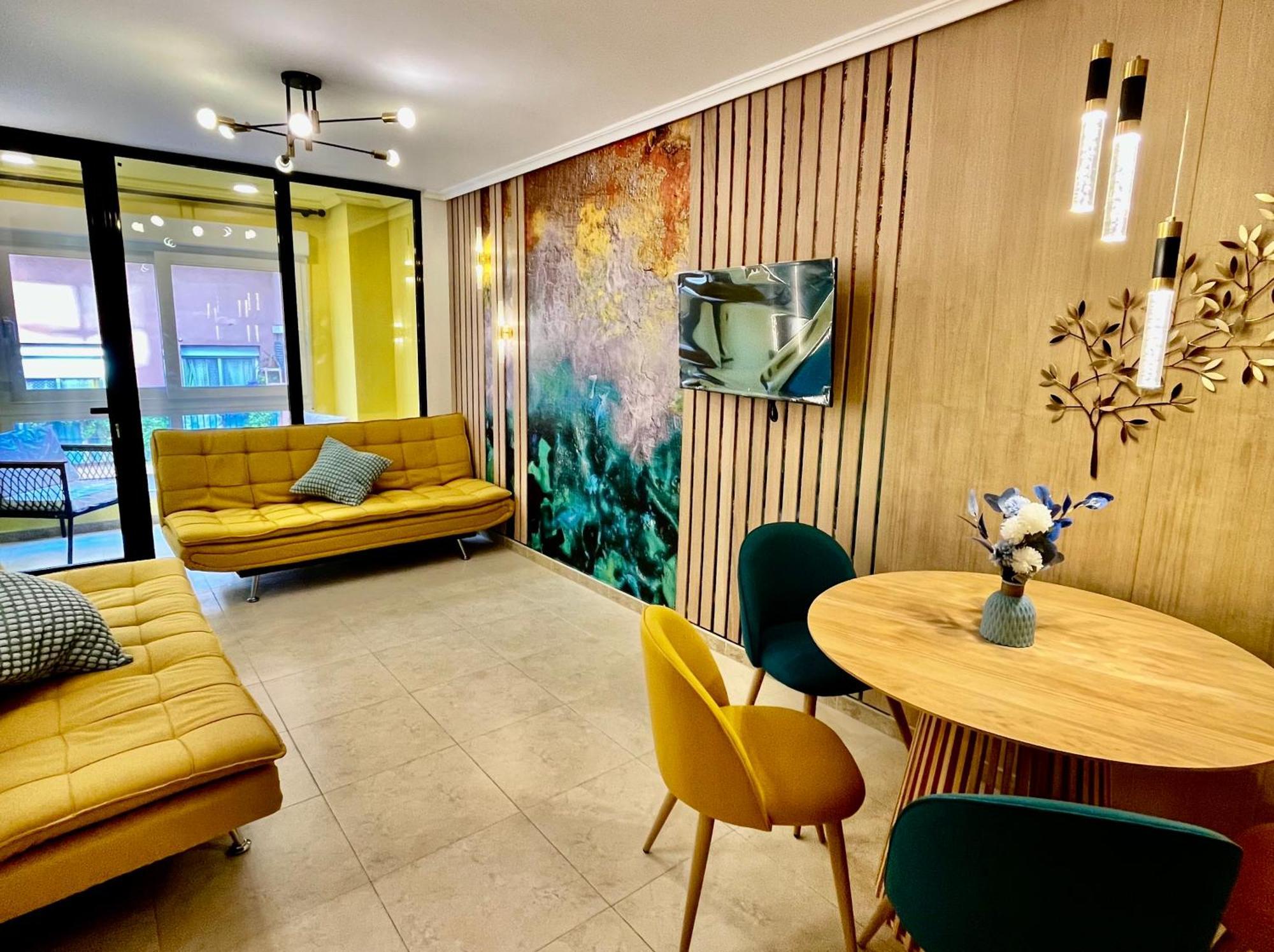Elegante Apartamento Tres Colores Alicante Exterior photo
